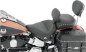 Mustang 79486 Wide Touring Studded Recessed Rear Seat - sxspowersports