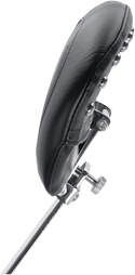 Mustang 79588 Summit FL Touring Driver Backrest - Chrome Studs - sxspowersports