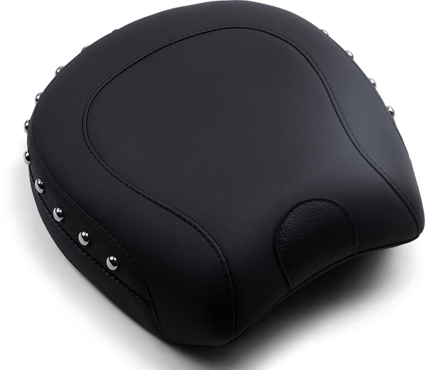Mustang 79741 Rear Wide Solo Seat with Removable Backrests - Studded - sxspowersports