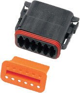 NAMZ CUSTOM CYCLE PRODUCTS DP-12B Deutsch DT Plug and Wedgelock - sxspowersports