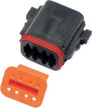 NAMZ CUSTOM CYCLE PRODUCTS DP-8B Deutsch DT Plug and Wedgelock - sxspowersports