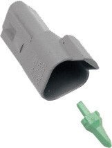 NAMZ CUSTOM CYCLE PRODUCTS DR-3G Deutsch DT Receptacle and Wedgelock - sxspowersports