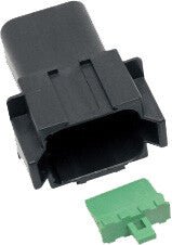 NAMZ CUSTOM CYCLE PRODUCTS DR-8B Deutsch DT Receptacle and Wedgelock - sxspowersports