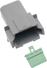 NAMZ CUSTOM CYCLE PRODUCTS DR-8G Deutsch DT Receptacle and Wedgelock - sxspowersports