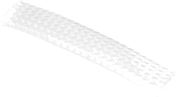 NAMZ CUSTOM CYCLE PRODUCTS NBFS-WH Color Braided Flex Sleeve - sxspowersports