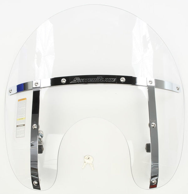 National Cycle N21419 SwitchBlade Chopped Windshield - Clear - sxspowersports
