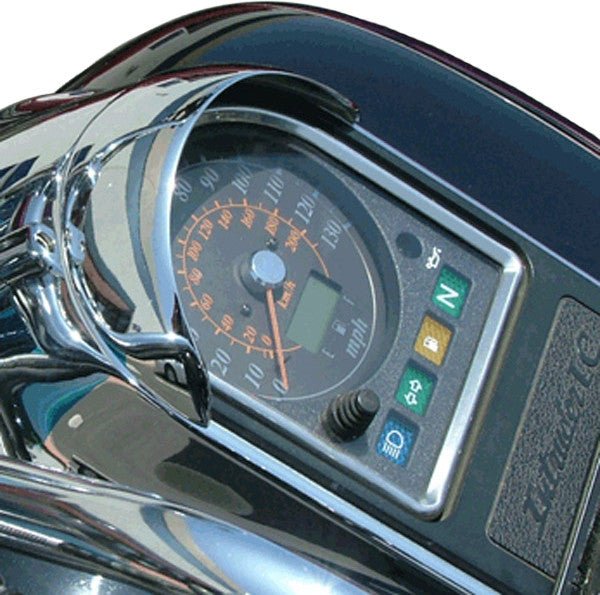 NATIONAL CYCLE N7820 Chrome Speedometer Cowl - sxspowersports
