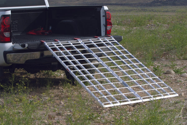 OPEN TRAIL AR01XW48 Aluminum Bi-Fold ATV Ramp - sxspowersports