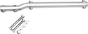 Paughco 430ER Rear Heatshield for 1 3/4in. and 2in. Slash-Cut Drag Pipes - Chrome - sxspowersports