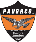 Paughco 718J Rear Pipe Hanger Bracket for Shotgun Style Exhaust - Chrome - sxspowersports