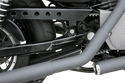 Paughco 7194STP Step-Welded Staggered Dual Exhaust System - Black - sxspowersports