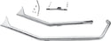Paughco 726B2F Upsweep Fishtail Drag Pipes - sxspowersports
