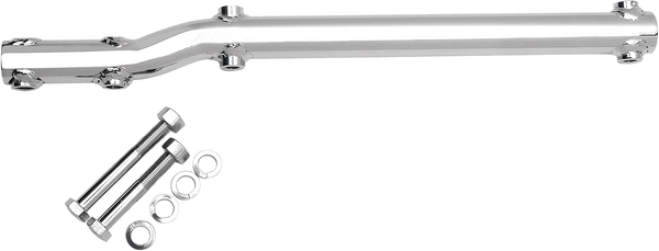 Paughco 730E21N40 2in. Slash-Cut Drag Pipes without Heat Shields - 40in. - Chrome - sxspowersports
