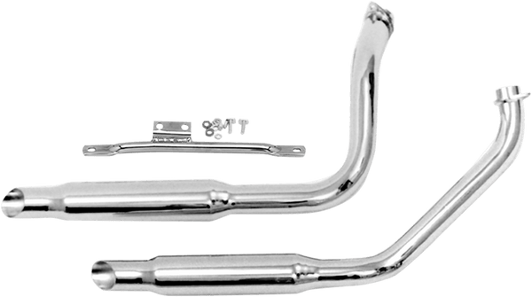 Paughco 733TM 1 3/4in. Tapered Exhaust System - 38in. - sxspowersports
