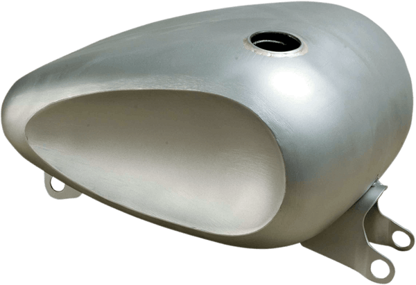 Paughco 816ILCS2 Indian Larry Dished Gas Tank - 3.5 Gallon - sxspowersports