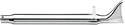 Paughco DS611L Fishtail Muffler - Chrome - sxspowersports