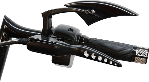 Paul Yaffe Originals RL-14-B Racing Hand Levers - Black Powdercoat - sxspowersports