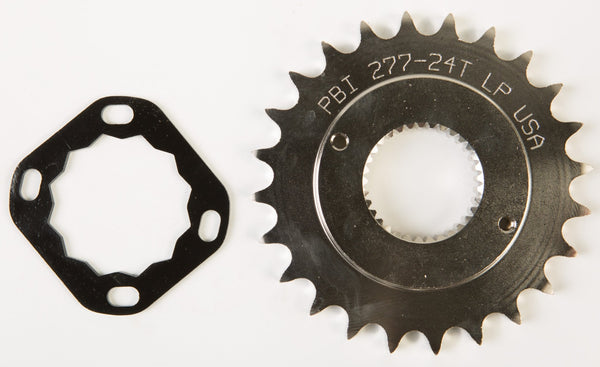 PBI 277-24 Steel Transmission Mainshaft Sprocket - 24T - sxspowersports