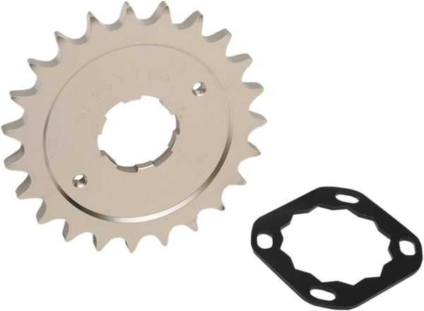 PBI 279-23 Steel Transmission Mainshaft Sprocket - 23T - sxspowersports