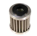 PC Racing PCS6C FLO Spin On Stainless Steel Oil Filter - Chrome - sxspowersports