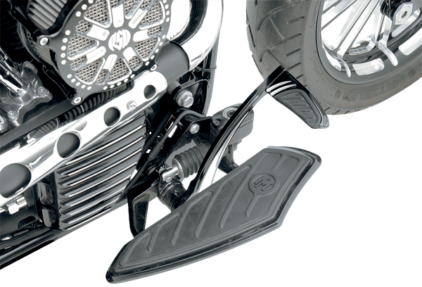 Performance Machine 0032-1081-BM Contour Rear Brake Pedal - Contrast Cut - sxspowersports