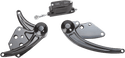 Performance Machine 0035-0108-B Stock Length Contour Forward Controls - Black Anodized - sxspowersports
