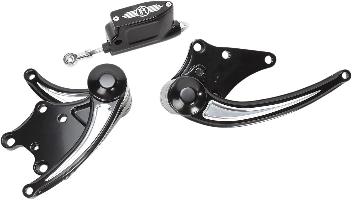 Performance Machine 0035-0109-BM Stock Length Contour Forward Controls ...