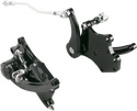 Performance Machine 0035-0111-B +2in. Contour Forward Controls - Black Anodized - sxspowersports