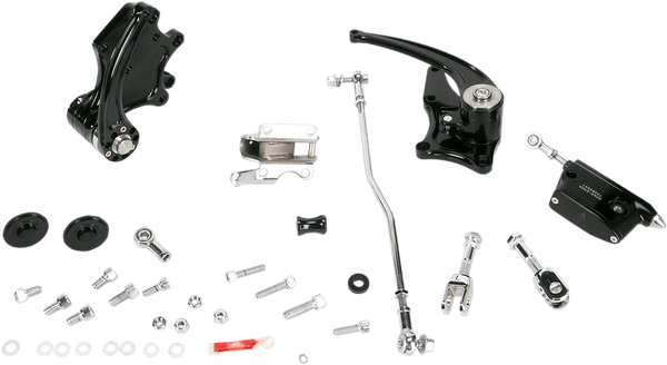 Performance Machine 0035-0111-B +2in. Contour Forward Controls - Black Anodized - sxspowersports