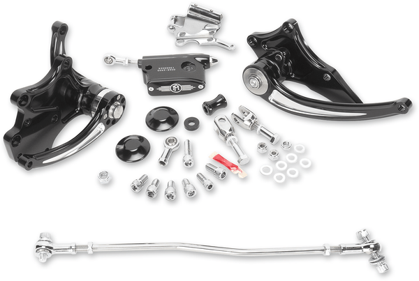 Performance Machine 0035-0111-BM +2in. Contour Forward Controls - Contrast Cut - sxspowersports