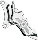 Performance Machine 0051-2909-CH Six-Piston Differential-Bore Brake Caliper Kit - Chrome - sxspowersports