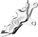 Performance Machine 0051-2910-CH Six-Piston Differential-Bore Front/Right Brake Caliper Kit - Chrome - sxspowersports