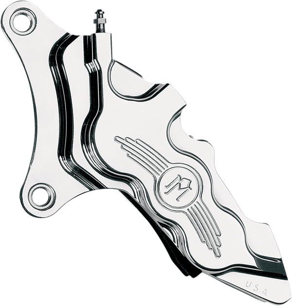 Performance Machine 0051-2913-CH Six-Piston Differential-Bore Brake Caliper Kit - Chrome - sxspowersports