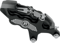 Performance Machine 0051-2918-BM Six-Piston Differential-Bore Brake Caliper Kit - Contrast Cut - sxspowersports