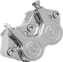 Performance Machine 0052-2200-CH Replacement 4 Piston Caliper for Classic Caliper Kits - 125 x 4S - Chrome - sxspowersports
