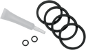 Performance Machine 0052-2400-CH Replacement 4 Piston Caliper for Classic Caliper Kits 125 x 4R - Chrome - sxspowersports