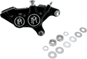 Performance Machine 0053-2920-BM Four-Piston Differential-Bore Brake Caliper Kit - Contrast Cut - sxspowersports