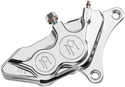 Performance Machine 0053-2920-CH Four-Piston Differential-Bore Brake Caliper Kit - Chrome - sxspowersports