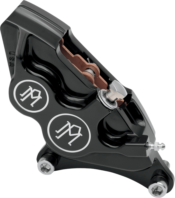 Performance Machine 0053-2920-CH Four-Piston Differential-Bore Brake Caliper Kit - Chrome - sxspowersports