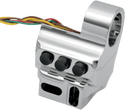 Performance Machine 0062-2042-CH Contour Brake 5-Button Switch Housing - Chrome - sxspowersports