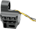 Performance Machine 0062-2045-B Contour Cable Clutch 5-Button Switch Housing - Black - sxspowersports