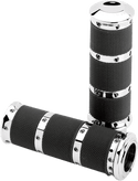 Performance Machine 0063-2018-B Contour Renthal Wrapped Grips - X-Large - Black - sxspowersports