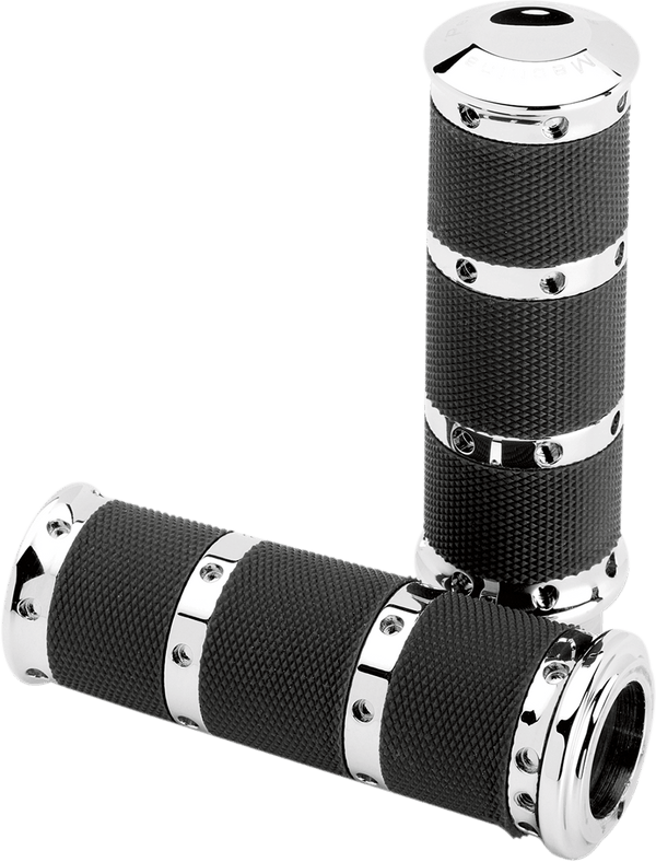 Performance Machine 0063-2018-B Contour Renthal Wrapped Grips - X-Large - Black - sxspowersports