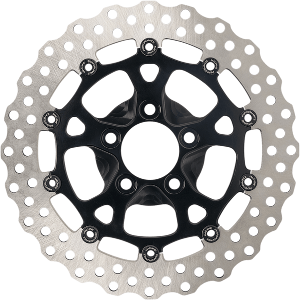 Performance Machine 0133-1807S-G Dominator 11.8in. Two-Piece Brake Rotors - Gold Ops - sxspowersports