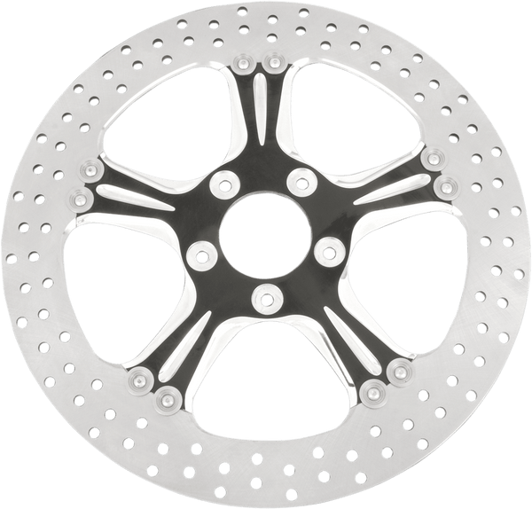 Performance Machine 01331522TORRSCH Torque 11.5in. Two-Piece Brake Rotor - Chrome - sxspowersports
