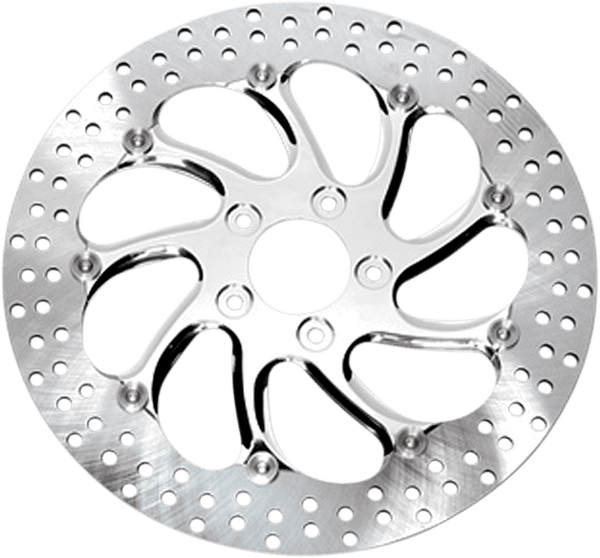 Performance Machine 01331522TORRSCH Torque 11.5in. Two-Piece Brake Rotor - Chrome - sxspowersports