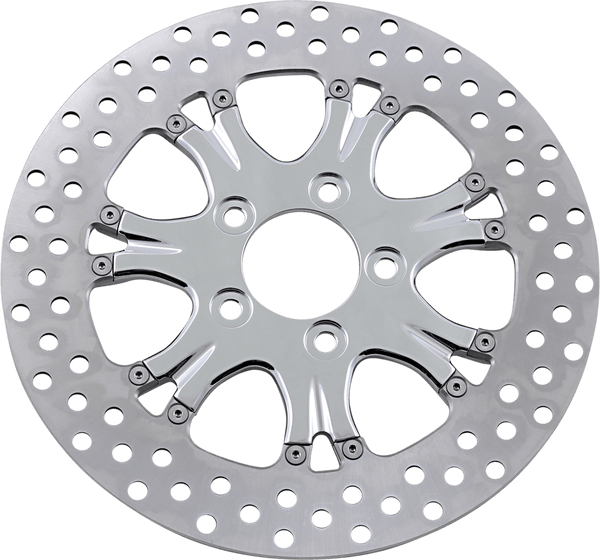 Performance Machine 01331523HEALSCH Paramount 11.5in. Two-Piece Brake Rotor - Chrome - sxspowersports