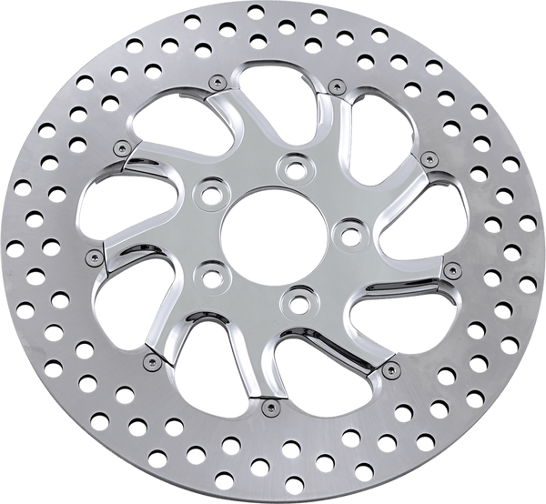 Performance Machine 01331523TORRSCH Torque 11.5in. Two-Piece Brake Rotor - Chrome - sxspowersports