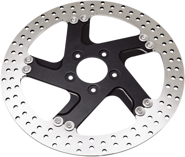 Performance Machine 01331800FACLSMB Pro-Am 11.8in. Two-Piece Brake Rotor - Black Ops - sxspowersports