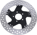 Performance Machine 01331800FACRSMB Pro-Am 11.8in. Two-Piece Brake Rotor - Black Ops - sxspowersports